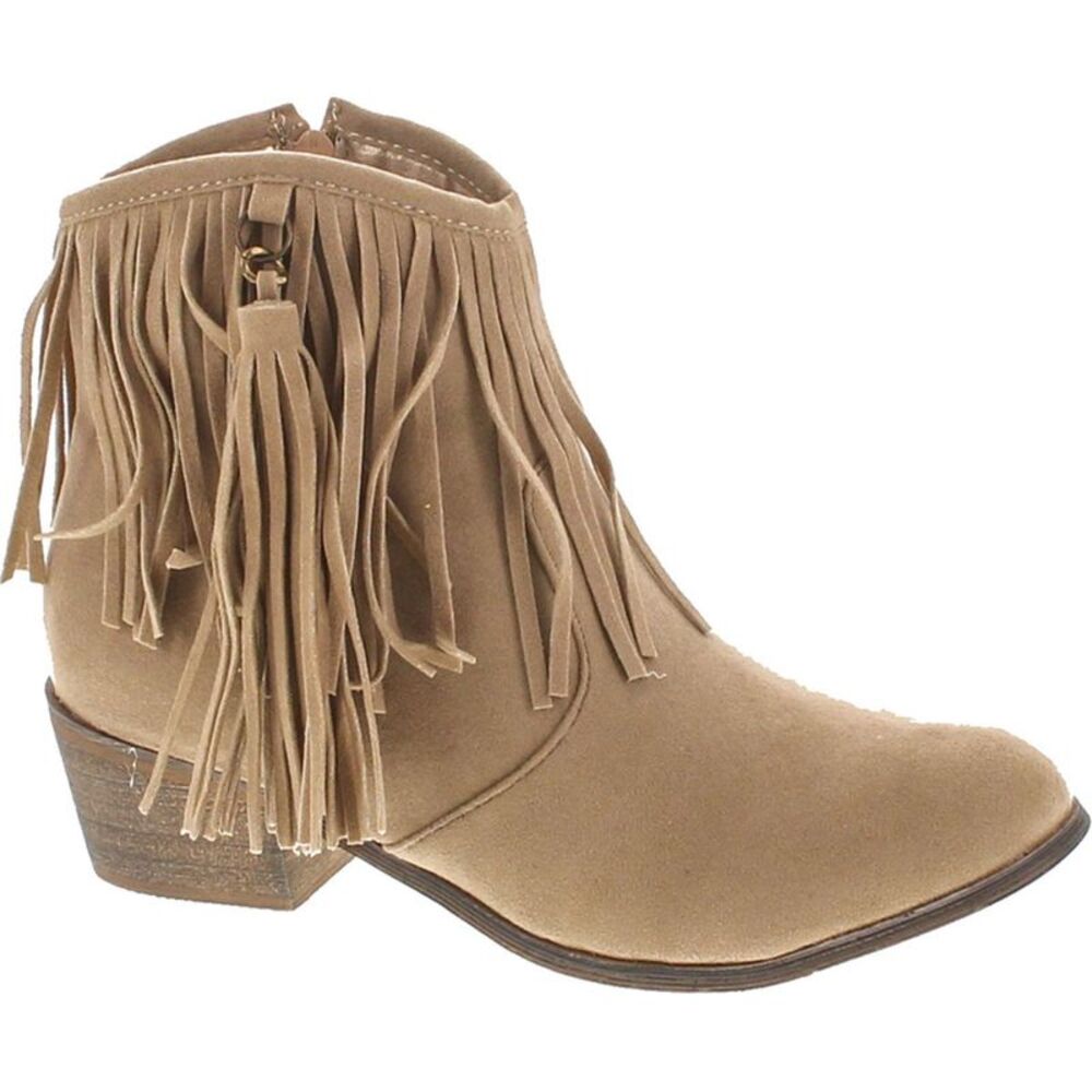 Adriana LEONARA-39 Beige Womens boots 6.5 NEW